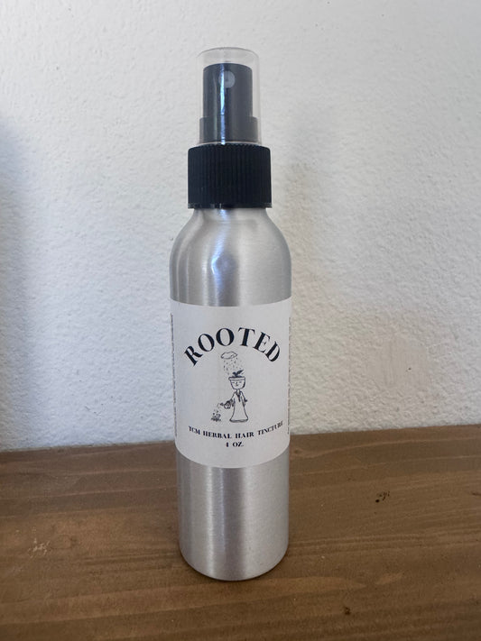 Rooted For Hair Loss - TCM Herbal Tincture.  4 oz Spray